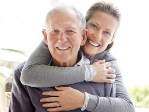 Daughter Hugging Father tp