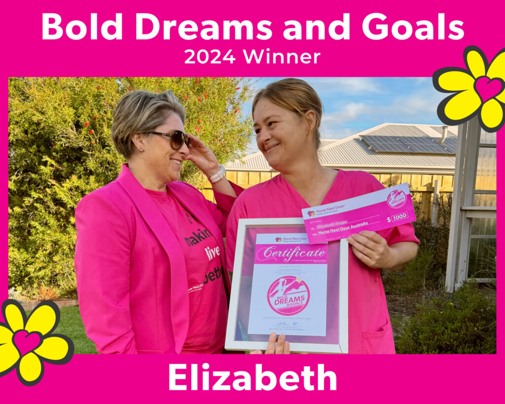 Elizabeth Caregiver Bold Dreams and Goals