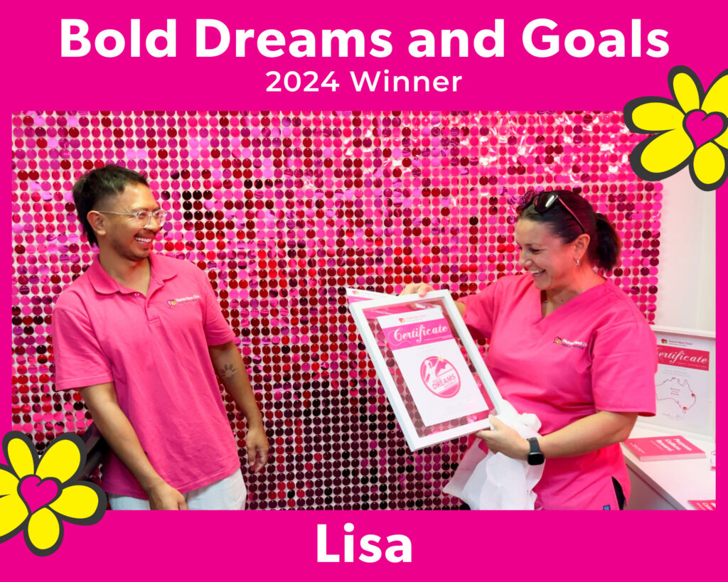 Lisa Caregiver Bold Dreams and Goals