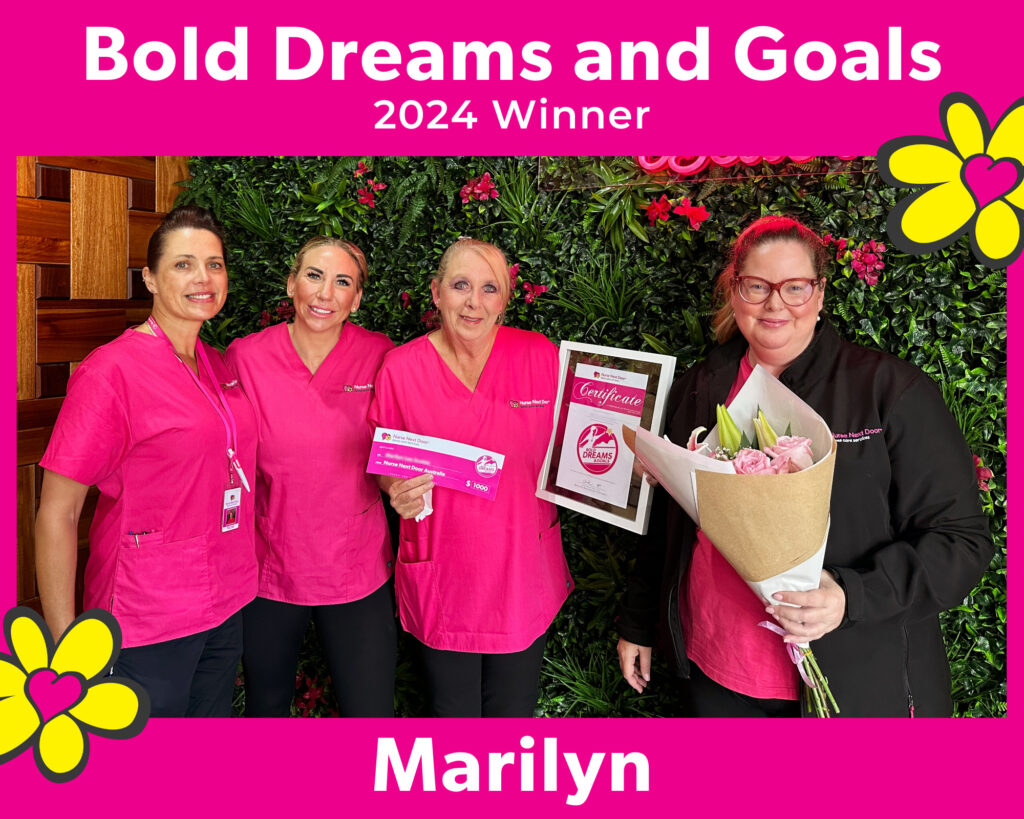 Marilyn Caregiver Bold Dreams and Goals